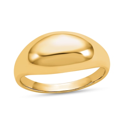 Graduated Dome Ring in 14K Gold