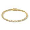 CT. T.W. Certified Lab-Created Diamond Tennis Bracelet in Sterling Silver with 10K Gold Plate (I/SI2