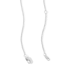 0.60 CT. T.W. Marquise-Cut Certified Lab-Created Diamond Station Necklace in 10K White Gold (F/SI2) - 20”