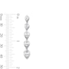 3.00 CT. T.W. Journey Marquise-Cut Certified Lab-Created Diamond Linear Drop Earrings in 10K White Gold (F/VS2)