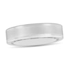 Thumbnail Image 1 of 6.0mm Brushed and Polished Engravable Comfort-Fit Wedding Band in Tungsten (1 Line)