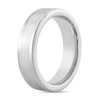 Thumbnail Image 2 of 6.0mm Brushed and Polished Engravable Comfort-Fit Wedding Band in Tungsten (1 Line)