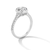 Thumbnail Image 2 of 2.30 CT. T.W. Certified Lab-Created Diamond Bezel-Set Engagement Ring in 14K White Gold (F/VS2)