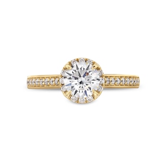 1.25 CT. T.W. Diamond Frame Engagement Ring in 14K Gold