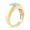 Thumbnail Image 2 of 0.75 CT. T.W. Canadian Certified Diamond Octagon Frame Ring in 14K Gold (I/I2)