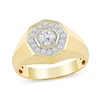 Thumbnail Image 1 of 0.75 CT. T.W. Canadian Certified Diamond Frame Octagon-Top Ring in 14K Gold (I/I2)