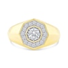 Thumbnail Image 3 of 0.75 CT. T.W. Canadian Certified Diamond Frame Octagon-Top Ring in 14K Gold (I/I2)