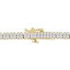 7.50 CT. T.W. Certified Lab-Created Diamond Tennis Necklace in 10K Gold (F/SI2) - 20”