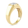 Thumbnail Image 2 of 1.00 CT. Canadian Certified Diamond Solitaire Cushion Frame Octagon-Top Ring in 14K Gold (I/I2)