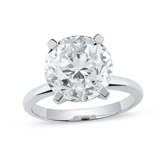 5.00 CT. Certified Lab-Created Diamond Solitaire Engagement Ring in 14K White Gold (F/SI2)