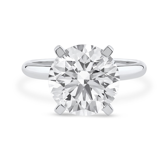 5.00 CT. Certified Lab-Created Diamond Solitaire Engagement Ring in 14K White Gold (F/SI2)