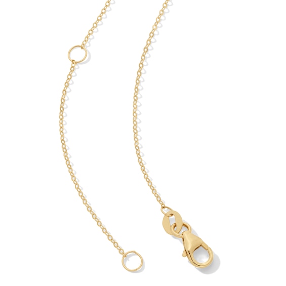 Diamond-Cut Snake Necklace in Semi-Solid 14K Gold