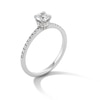 Thumbnail Image 2 of 0.75 CT. T.W. Canadian Certified Diamond Engagement Ring in 14K White Gold (I/I1)