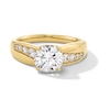 1.75 CT. T.W. Certified Lab-Created Diamond Graduated Shank Engagement Ring in 14K Gold (F/SI2)