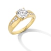 Thumbnail Image 2 of 1.75 CT. T.W. Certified Lab-Created Diamond Graduated Shank Engagement Ring in 14K Gold (F/SI2)