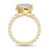 Thumbnail Image 4 of Enchanted Star Belle 3.80 CT. T.W. Certified Lab-Created Diamond Rose Engagement Ring in 14K Gold (F/VS2)