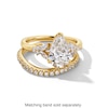 Vera Wang Love Collection 2.37 CT. T.W. Pear Certified Lab-Created Diamond Floral Engagement Ring in 14K Gold (F/VS2)