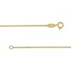 Infinity and Diamond-Cut Bead Station Necklace in 10K Gold