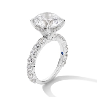 Vera Wang Love Collection CT. T.W. Certified Lab-Created Diamond Engagement Ring in 14K White Gold (F/VS2