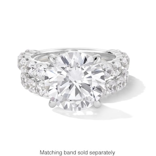 Vera Wang Love Collection CT. T.W. Certified Lab-Created Diamond Engagement Ring in 14K White Gold (F/VS2