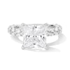 Thumbnail Image 1 of Vera Wang Love Collection 5.45 CT. T.W. Princess-Cut Certified Lab-Created Diamond Engagement Ring in 14K White Gold