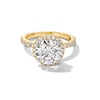 Thumbnail Image 1 of Vera Wang Love Collection 3.69 CT. T.W. Certified Lab-Created Diamond Frame Engagement Ring in 14K Gold (F/VS2)