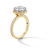 Thumbnail Image 3 of Vera Wang Love Collection 3.69 CT. T.W. Certified Lab-Created Diamond Frame Engagement Ring in 14K Gold (F/VS2)