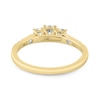 0.50 CT. T.W. Diamond Past Present Future® Engagement Ring in 10K Gold