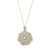 Thumbnail Image 1 of Unstoppable Love™ 0.33 CT. T.W. Diamond Mosaic Arabesque Frame Pendant in 10K Gold