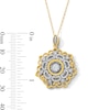 Thumbnail Image 3 of Unstoppable Love™ 0.33 CT. T.W. Diamond Mosaic Arabesque Frame Pendant in 10K Gold