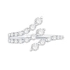 Shooting Star 0.70 CT. T.W. Certified Lab-Created Diamond Split Bypass Ring in 10K Gold (F/VS2