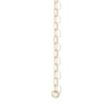 Heart Chain Bracelet in 10K Gold - 7.25”