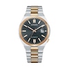 Thumbnail Image 1 of Men’s Citizen Tsuyosa Two-Tone IP Automatic Watch with Black Dial (Model: NJ0154-80H)