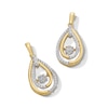 Unstoppable Love™ 0.50 CT. T.W. Multi-Diamond Double Teardrop Earrings in 10K Gold