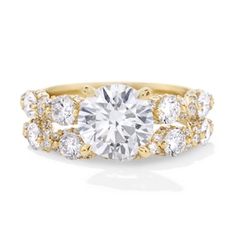 Emmy London 4.00 CT. T.W. Certified Lab-Created Diamond Bridal Set in 18K Gold (F/VS2)