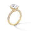 Thumbnail Image 3 of Emmy London 3.60 CT. T.W. Oval Certified Lab-Created Diamond Engagement Ring in 18K Gold (F/VS2)