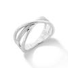 0.05 CT. T.W. Diamond Orbit Ring in Sterling Silver