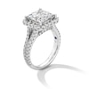 Vera Wang Love Collection CT. T.W. Princess-Cut Certified Lab-Created Diamond Engagement Ring in Platinum (F/VS2