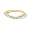 Vera Wang Love Collection CT. T.W. Certified Lab-Created Diamond Contour Band in 14K Gold (F/VS2