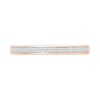 0.95 CT. T.W. Oval-Shaped Multi-Diamond Frame Bridal Set in 10K Rose Gold