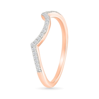 0.95 CT. T.W. Pear-Shaped Multi-Diamond Frame Multi-Row Bridal Set in 10K Rose Gold