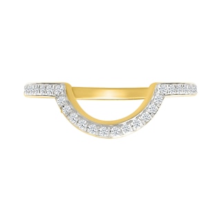 0.95 CT. T.W. Pear-Shaped Multi-Diamond Sunburst Frame Bridal Set in 10K Gold