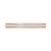 1.23 CT. T.W. Oval-Shaped Multi-Diamond Bezel Frame Bridal Set in 10K Rose Gold