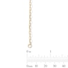 Thumbnail Image 2 of 0.085 CT. T.W. Diamond Motherly Love Heart Bracelet in 10K Gold - 7.25&quot;