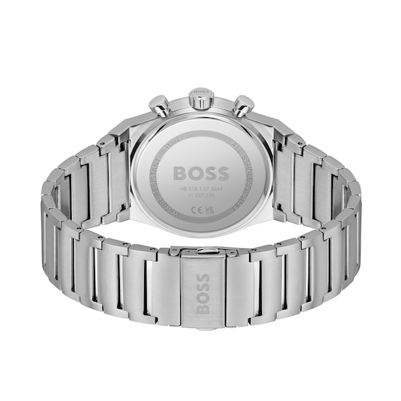 Men's Hugo Boss Candor Chronograph Watch with Grey Dial (Model: 1514221)