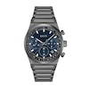 Men's Hugo Boss Candor Grey IP Chronograph Watch with Blue Dial (Model: 1514223)