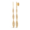 Le Vian® 0.37 CT. T.W. Nude Diamond™ Triple Marquise Linear Drop Earrings in 14K Honey Gold™