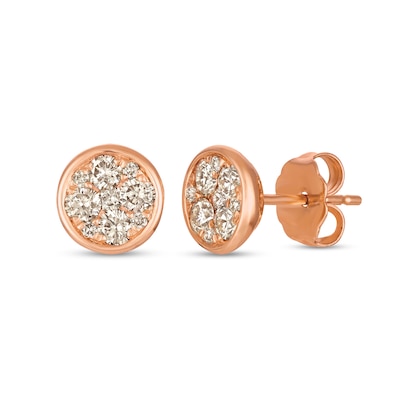 Le Vian® 0.45 CT. T.W. Nude Diamond™ Stud Earrings in 14K Strawberry Gold®