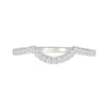 1.23 CT. T.W. Pear-Shaped Multi-Diamond Frame Multi-Row Shank Bridal Set in 10K Gold