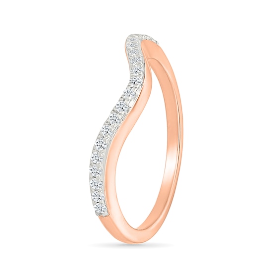 1.23 CT. T.W. Oval-Shaped Multi-Diamond Swirl Frame Triple Row Shank Bridal Set in 10K Rose Gold